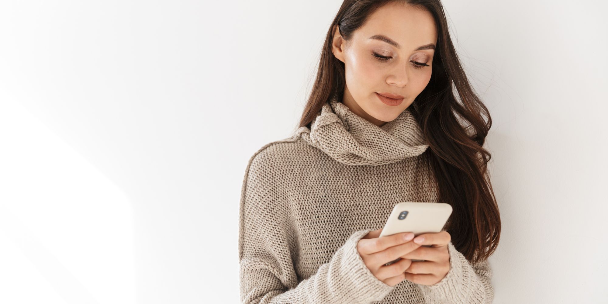 woman packing suitcase